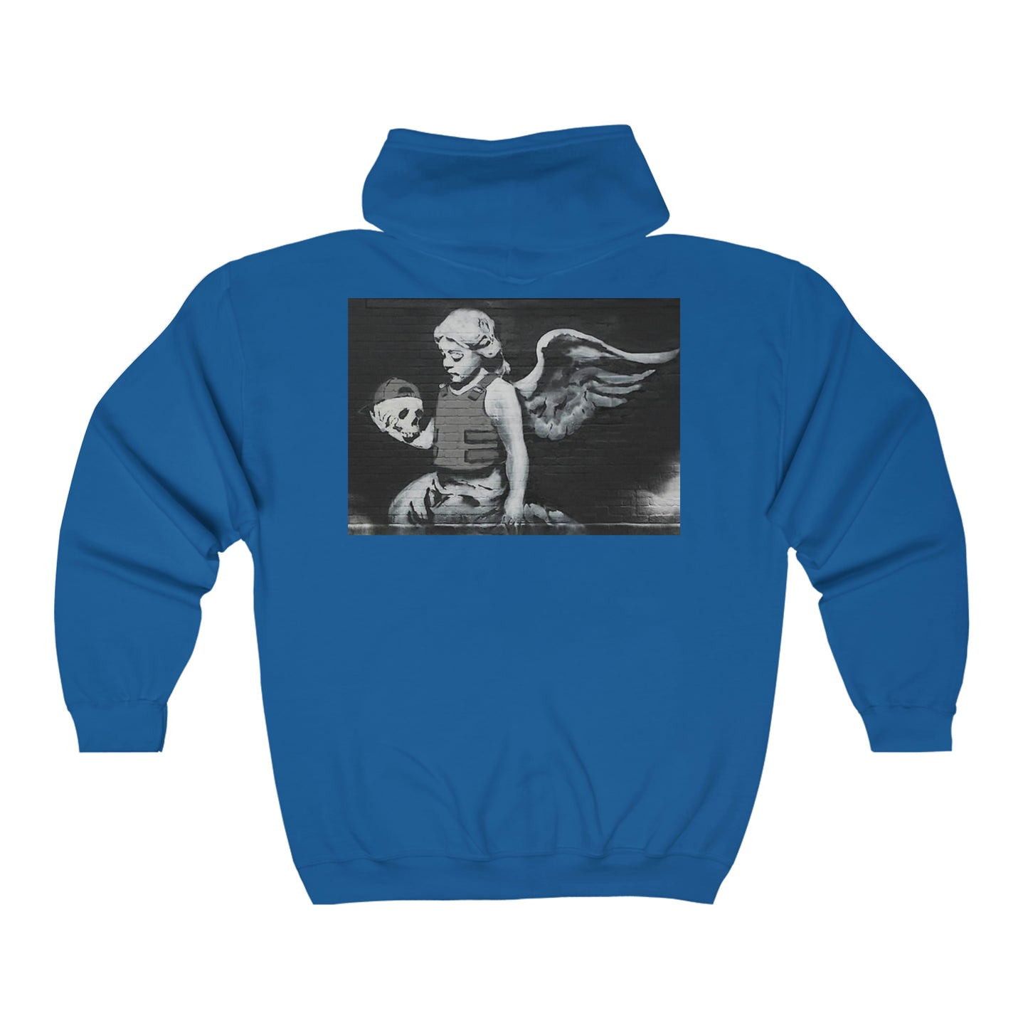 "Angel of Youth" Unisex Heavy Blend™ Full Zip Hooded Sweatshirt