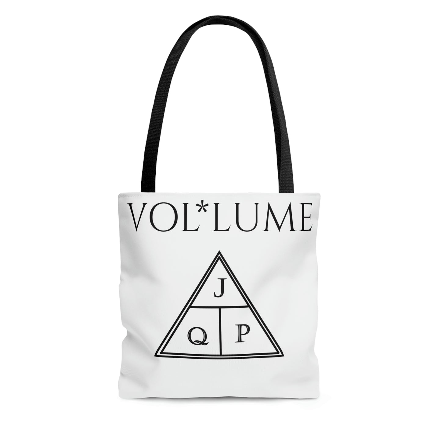 JQPs' VOL*LUME AOP Tote Bag