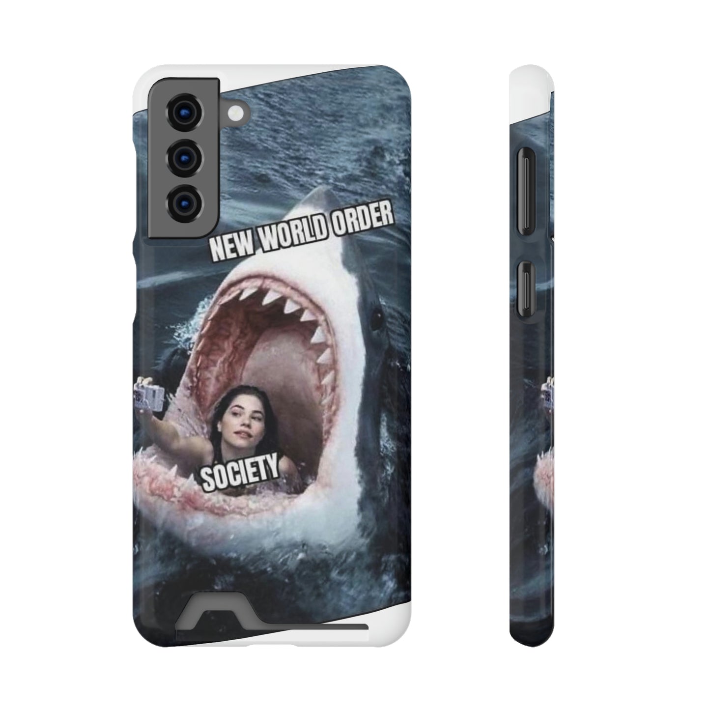 “NWO Selfie” tm Phone Case With Card Holder