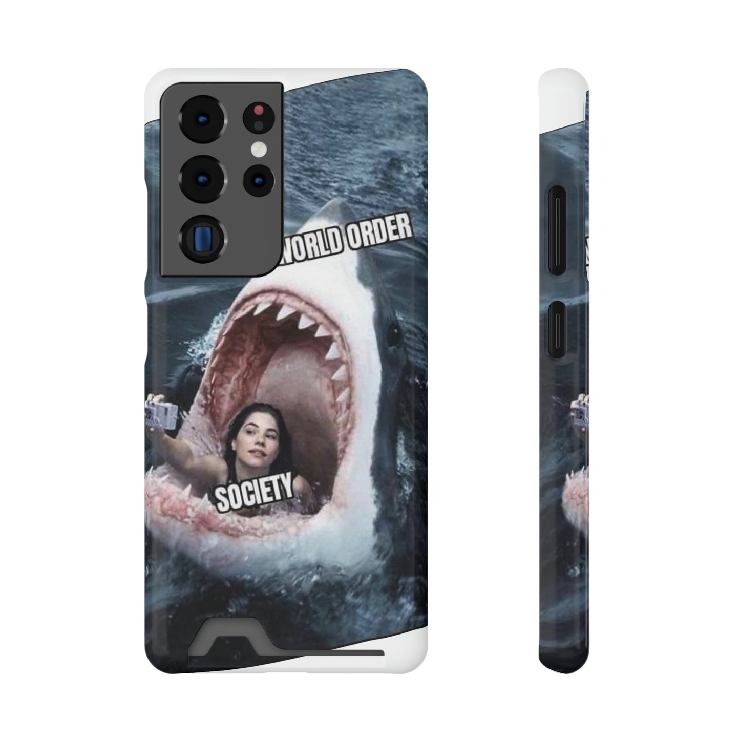 “NWO Selfie” tm Phone Case With Card Holder