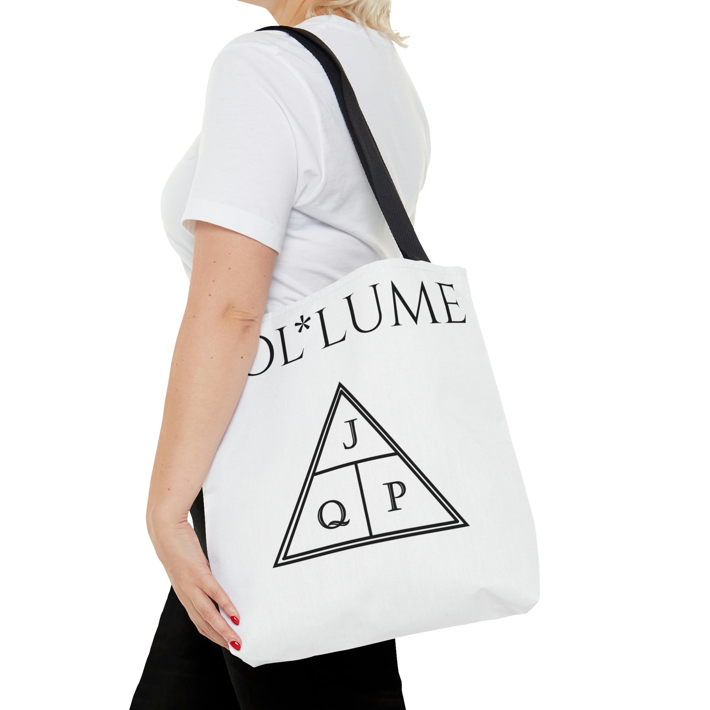 JQPs' VOL*LUME AOP Tote Bag