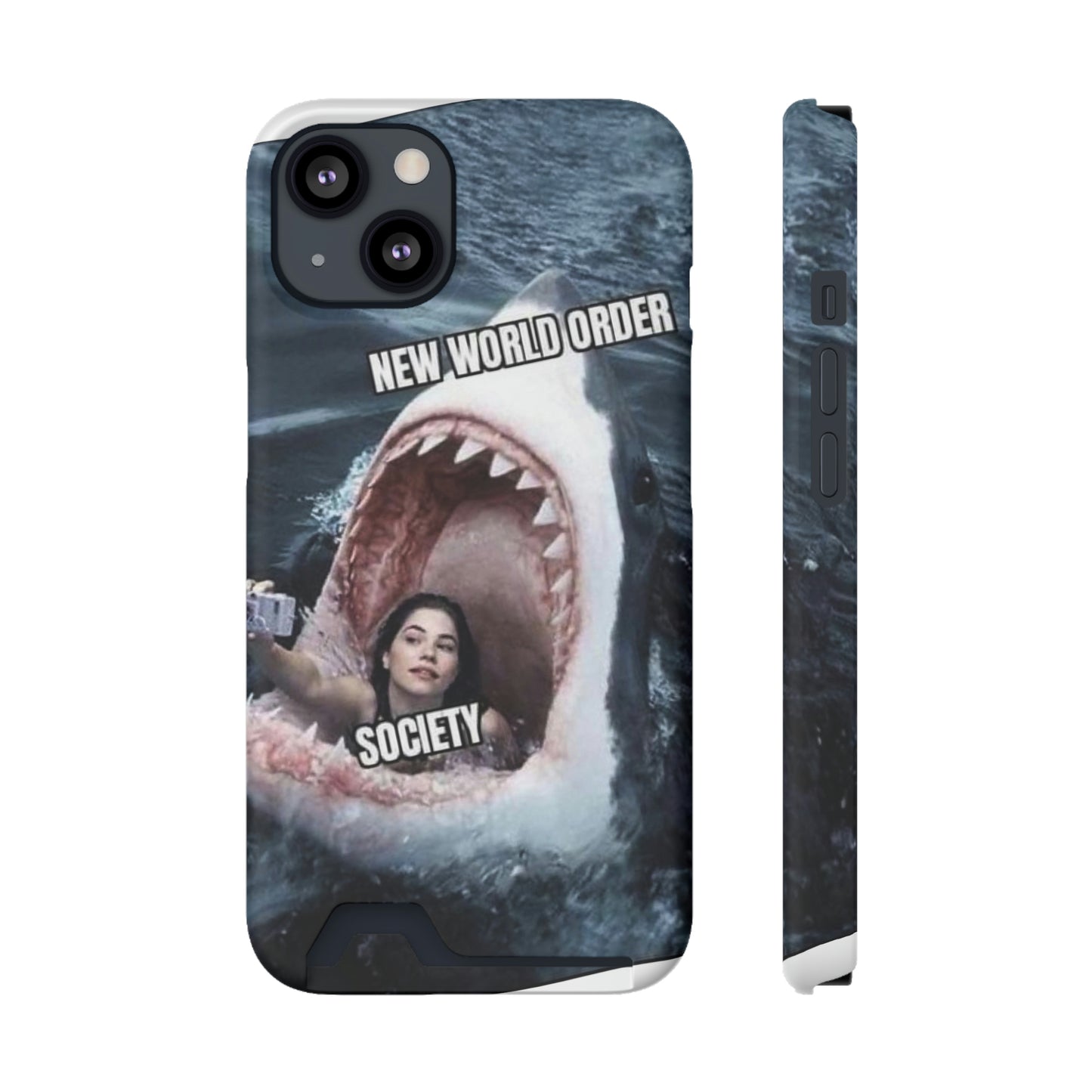 “NWO Selfie” tm Phone Case With Card Holder