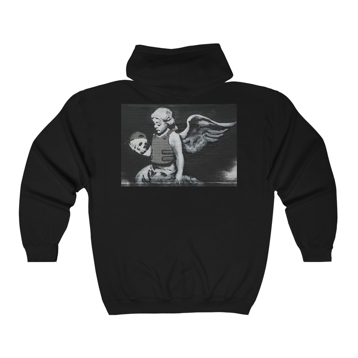 "Angel of Youth" Unisex Heavy Blend™ Full Zip Hooded Sweatshirt