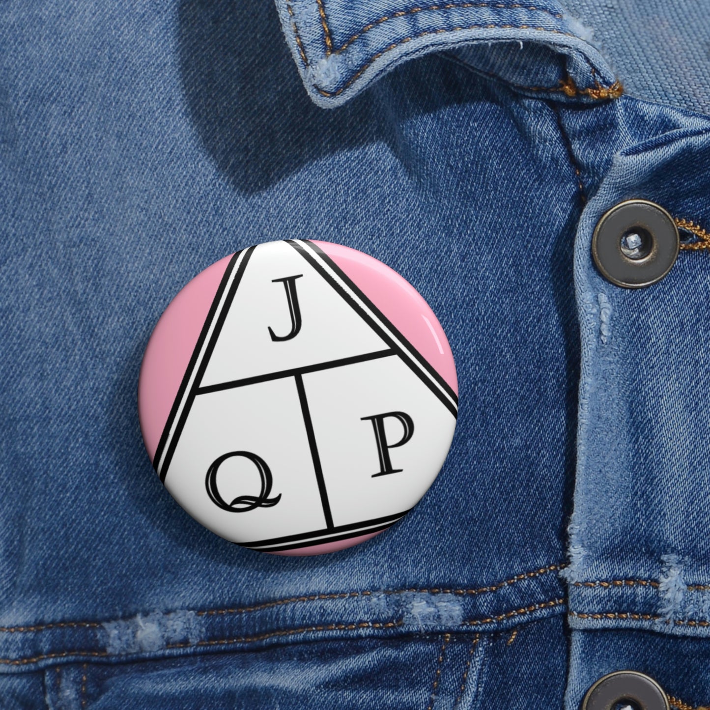 JQP Pin Buttons - Pink