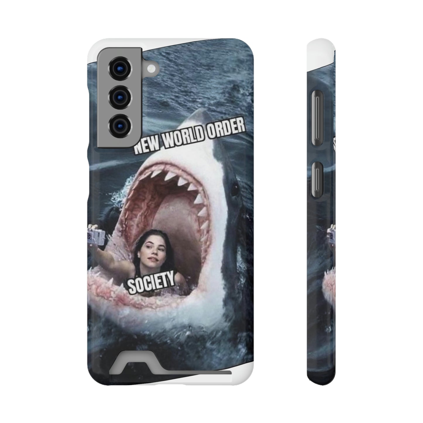 “NWO Selfie” tm Phone Case With Card Holder