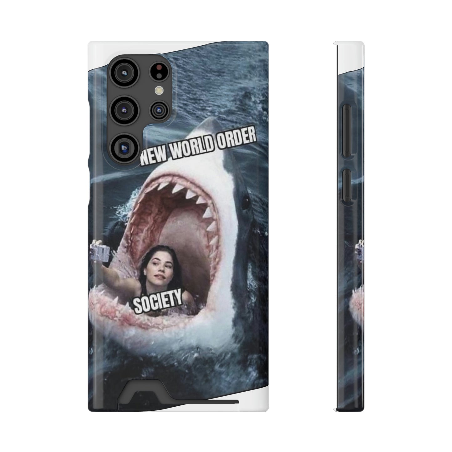 “NWO Selfie” tm Phone Case With Card Holder