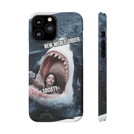 “NWO Selfie” tm Phone Case With Card Holder