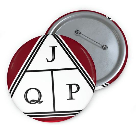 JQP Pin Buttons - Maroon