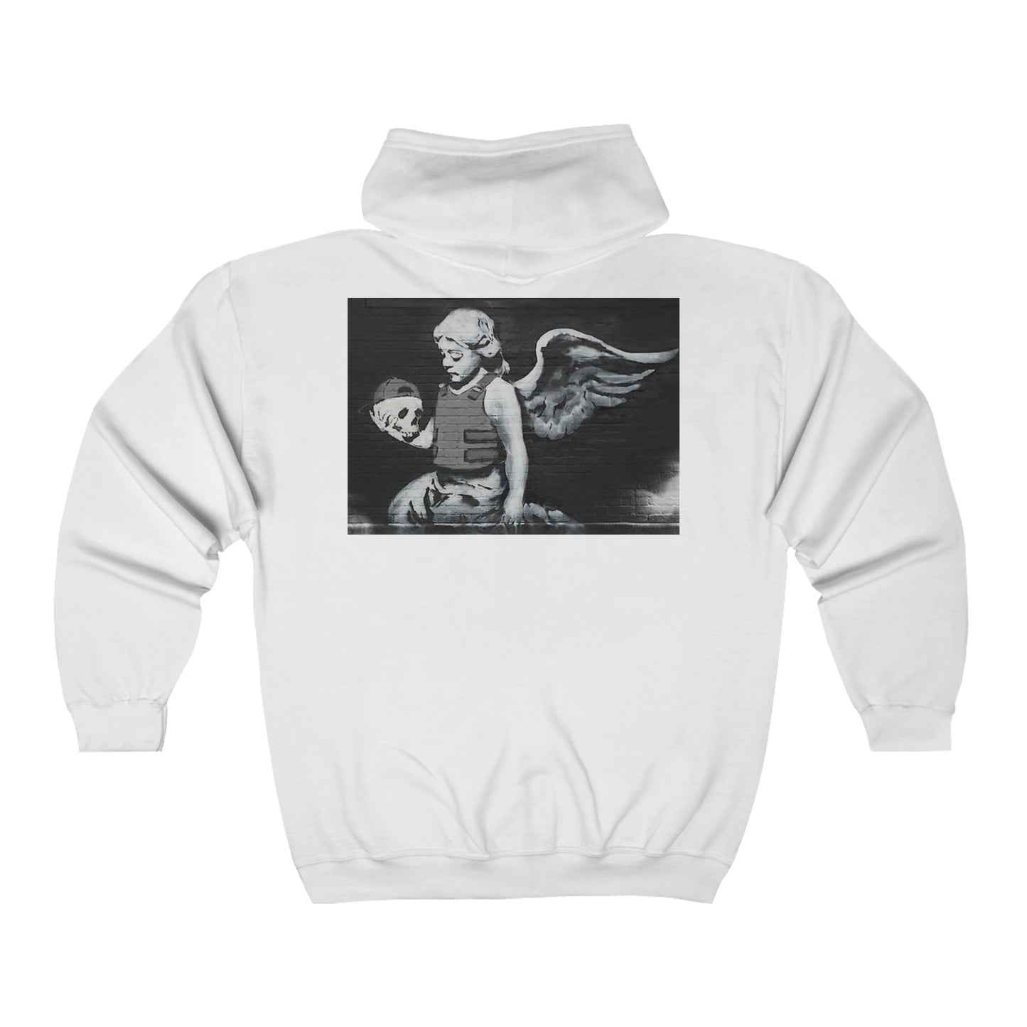 "Angel of Youth" Unisex Heavy Blend™ Full Zip Hooded Sweatshirt