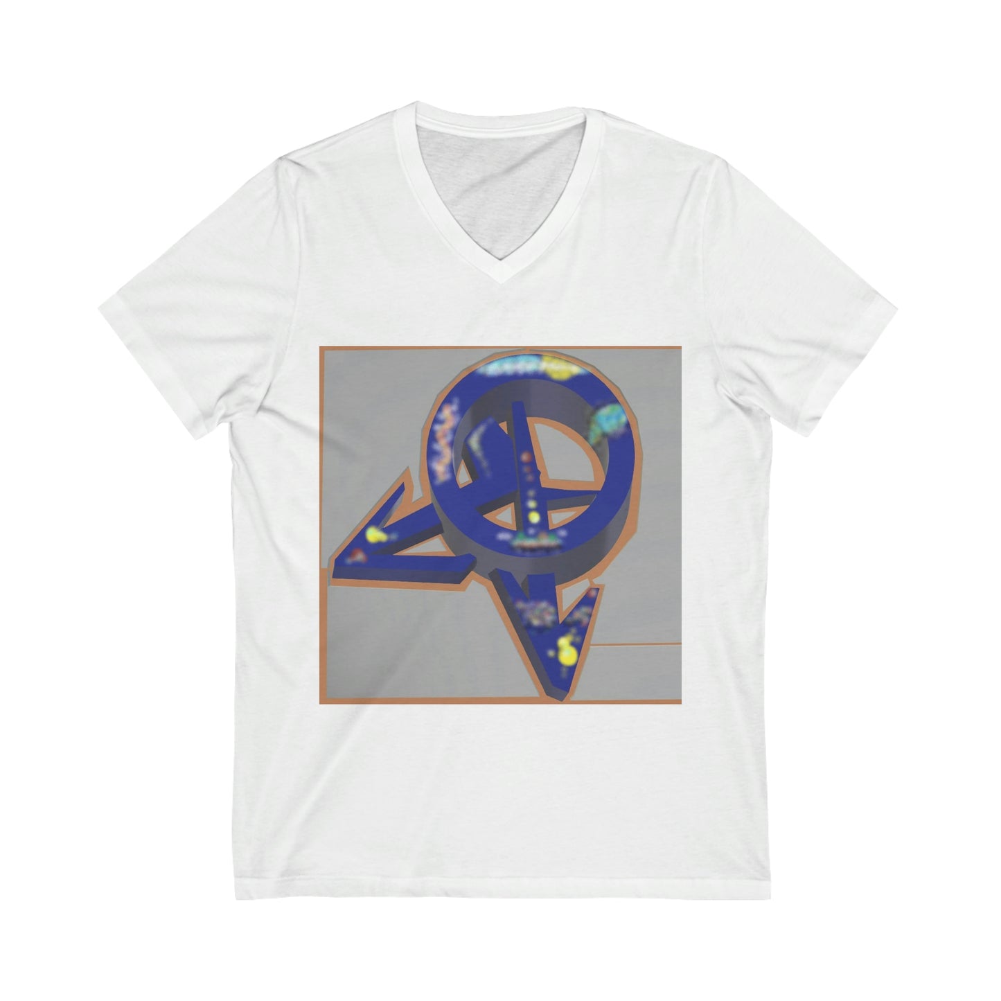 "The JQP" Unisex Jersey Short Sleeve V-Neck Tee