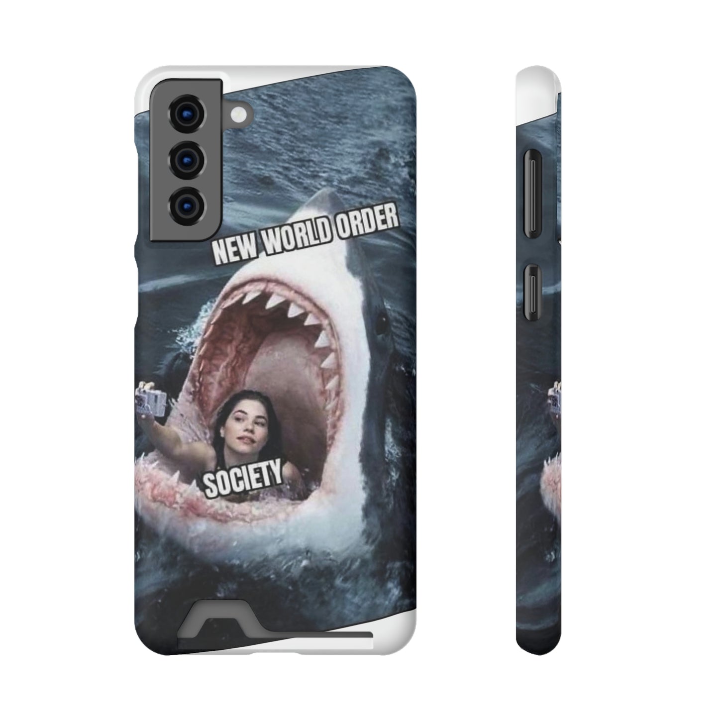 “NWO Selfie” tm Phone Case With Card Holder