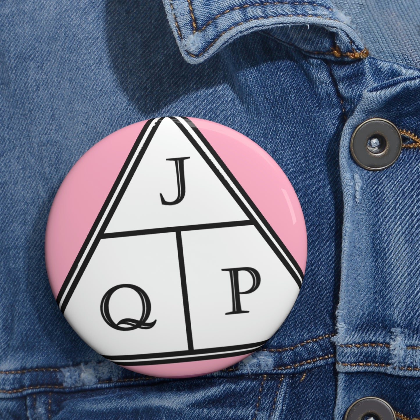 JQP Pin Buttons - Pink