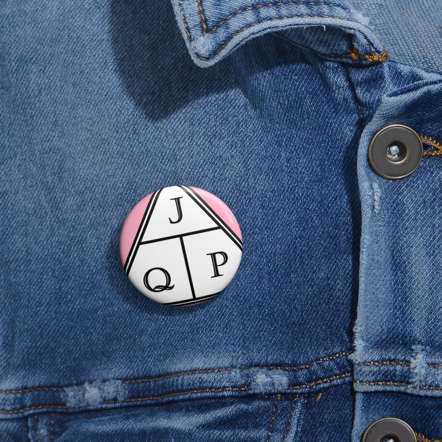 JQP Pin Buttons - Pink