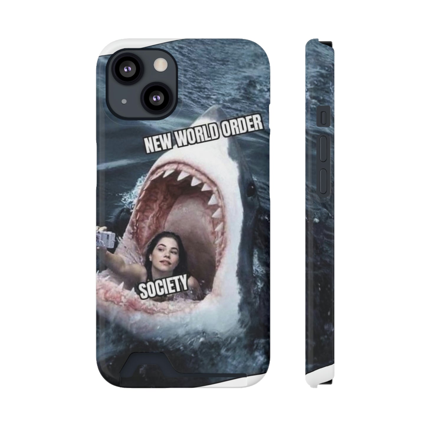 “NWO Selfie” tm Phone Case With Card Holder