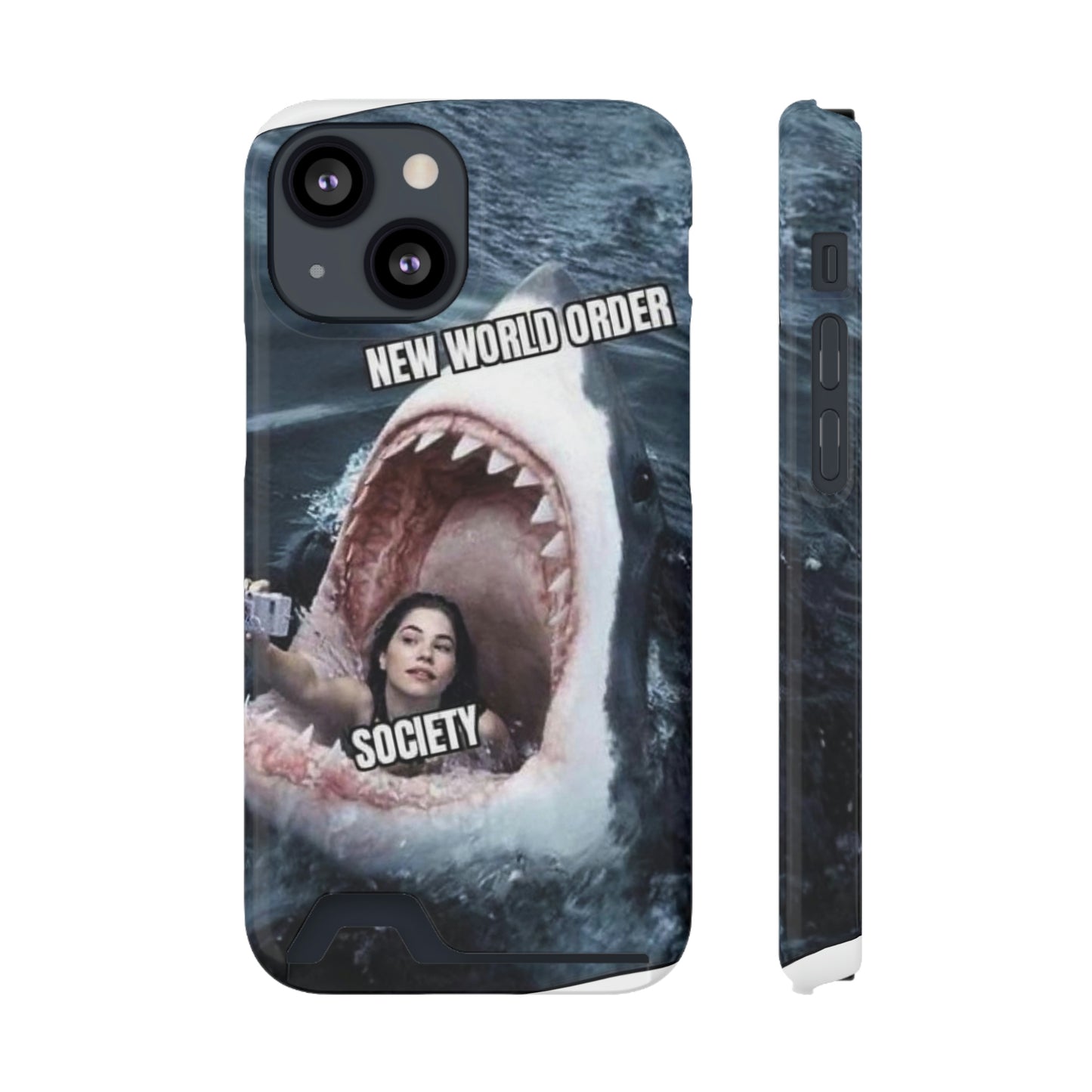 “NWO Selfie” tm Phone Case With Card Holder