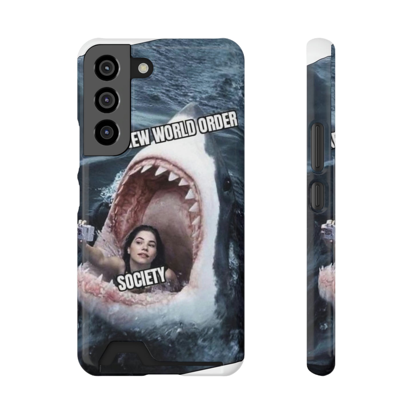 “NWO Selfie” tm Phone Case With Card Holder