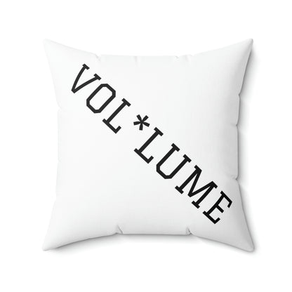 JQPs' VOL*LUME Spun Polyester Square Pillow